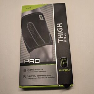NEW P Tex Pro Thigh Sleeve SZ XL 25-28" Kenetic Panels Thermal‎ Compression